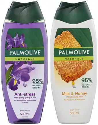 Coles Palmolive Natural Body Wash 500mL offer