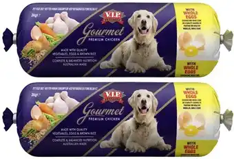 Coles V.I.P. Dog Roll Dog Food 3kg offer