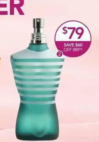 Terry White Jean Paul Gaultier Le Male EDT Spray 125ml offer