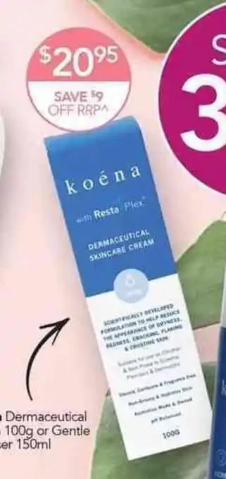 Terry White Koena Dermaceutical Cream 100g offer