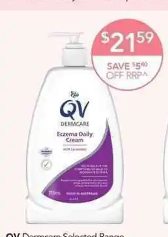 Terry White QV Dermcare Eczema Daily Cream offer