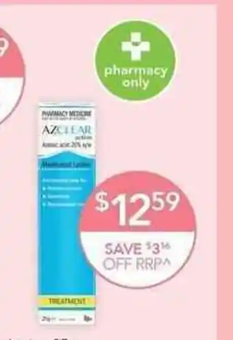Terry White Azclear Medicated Action Lotion 25g offer