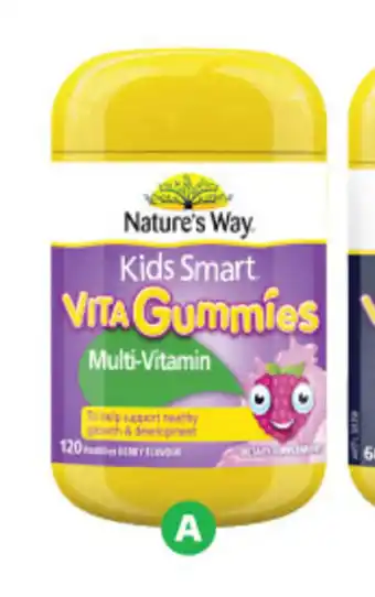 Woolworths Nature's Way Kids Smart Vita Gummies Multi-Vitamin offer