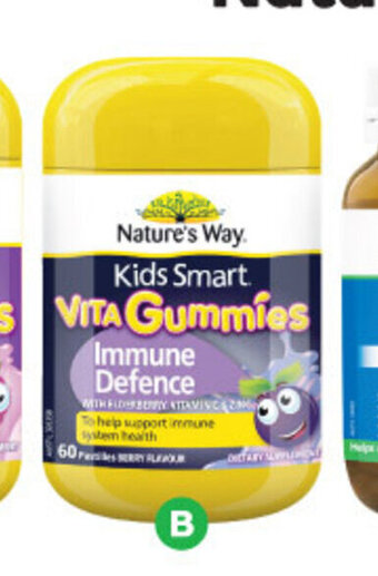 Woolworths Nature's Way Kids Vita Gummies Immunity Pk 60 offer