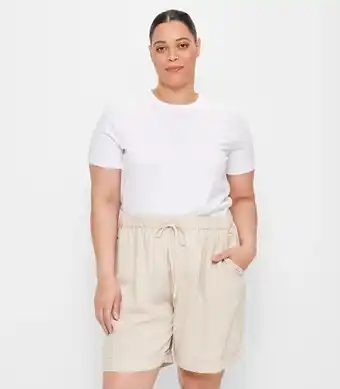 Target Curve Linen Blend Shorts offer