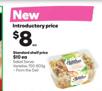Woolworths Salad Server Varieties 750-800g offer