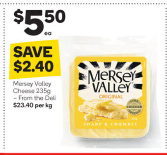Mersey Valley Cheese 235g