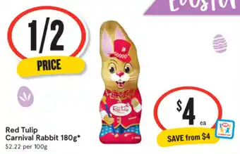 Red Tulip Carnival Rabbit 180g
