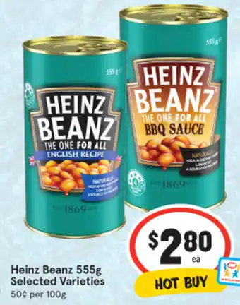 IGA Heinz Beanz 555g offer