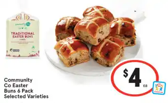 IGA Community Co Easter Buns 6 Pack offer