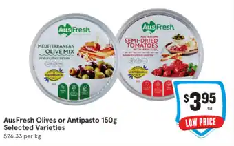 IGA AusFresh Olives or Antipasto 150g offer