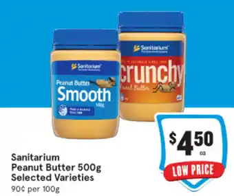 IGA Sanitarium Peanut Butter 500g offer