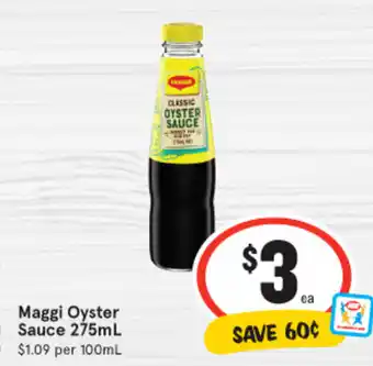 IGA Maggi Oyster Sauce 275mL offer