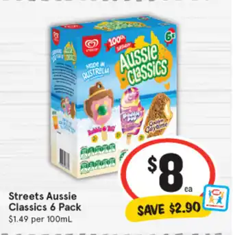 IGA Streets Aussie Classics 6 Pack offer