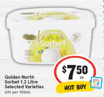 Golden North Sorbet 1.2 Litre