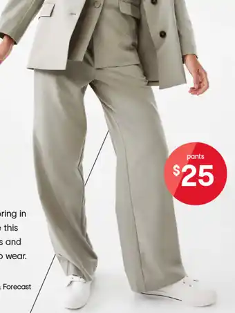 Kmart pants offer