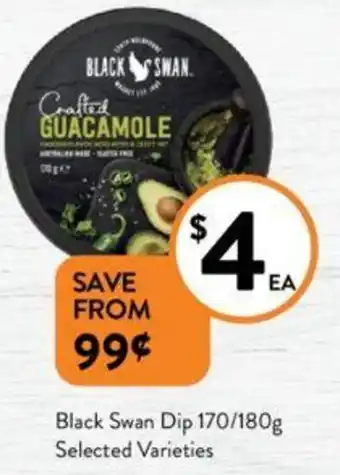 Foodworks Black Swan Dip 170/180g offer