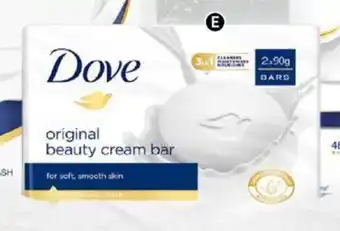 Foodworks Dove Body Bar Soap 2 Pack x 90g offer