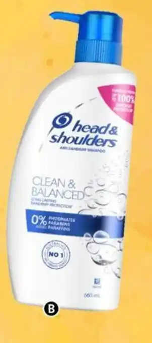Head & Shoulders Shampoo or Conditioner 660ml