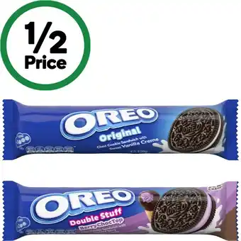 Woolworths Oreo Cookies 128-131g offer
