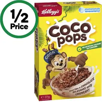 Woolworths Kellogg’s Coco Pops 375g offer