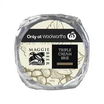 Woolworths Maggie Beer Brie or Camembert 200g – Excludes Truffle – From the Deli offer