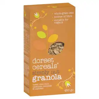 Woolworths Jordans Muesli, Clusters or Granola 500-750g, or Dorset Granola 450g offer