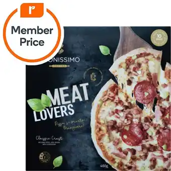 Woolworths Buonissimo Family Pizza 400-470g offer