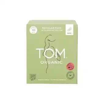 TOM Organic Pads Pk 10