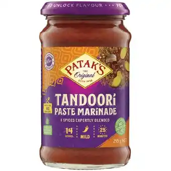 Woolworths Patak’s Curry Paste 283-312g offer