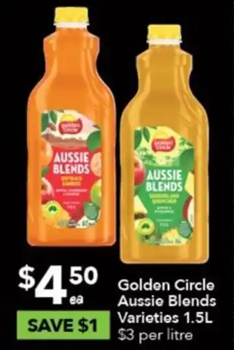 Ritchies Golden Circle Aussie Blends Varieties 1.5L offer