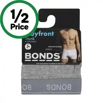 Woolworths Bonds Men’s Guy Front Trunk Pk 1 offer
