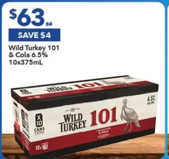 Ritchies Wild Turkey offer