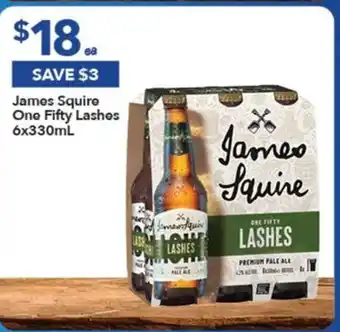 James Squire One Fifty Lashes 6x330mL