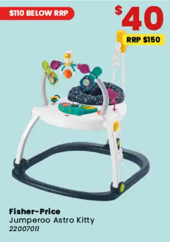 Toymate Fisher-Price Jumperoo Astro Kitty offer