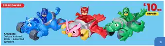 Toymate PJ Masks Deluxe Animal Rider offer