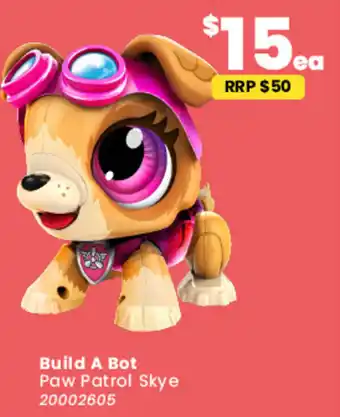 Toymate Build A Bot Paw Patrol Skye offer