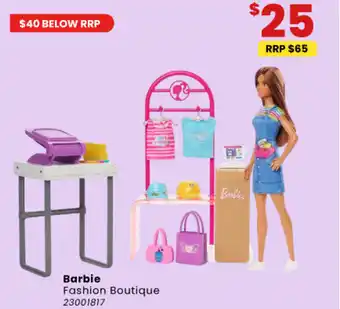 Toymate Barbie Fashion Boutique offer