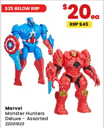 Toymate Marvel Monster Hunters Deluxe offer