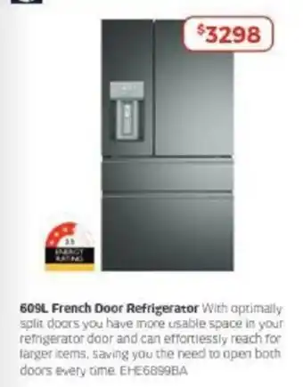 Retravision 609L. French Door Refrigerator offer