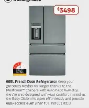 Retravision 609L French Door Refrigerator offer