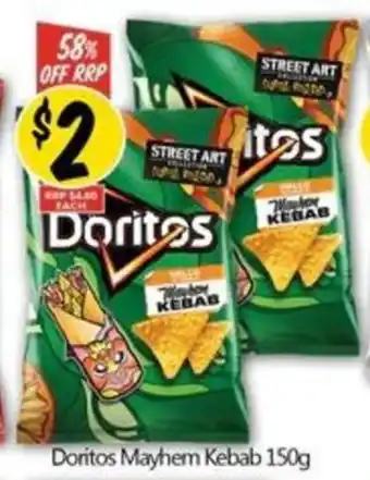 Doritos Mayhem Kebab 150g