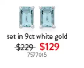 Goldmark set in 9ct white gold offer