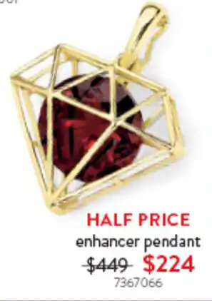 Goldmark enhancer pendant offer