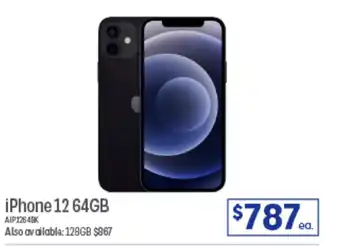Officeworks iPhone 12 64GB offer