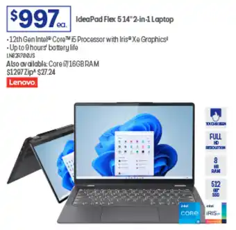 IdeaPad Flex 514 2 in 1 Laptop