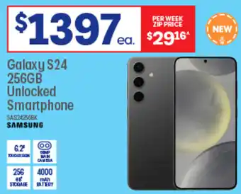 Officeworks Galaxy S24 256GB Unlocked Smartphone offer