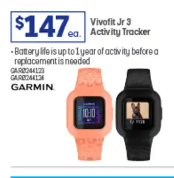 Officeworks Vivofit Jr 3 Activity Tracker offer