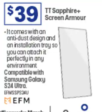 TT Sapphire Screen Armour
