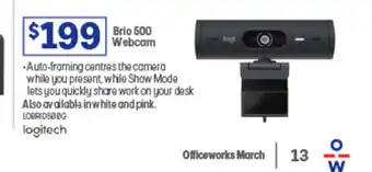 Brio 500 Webcam
